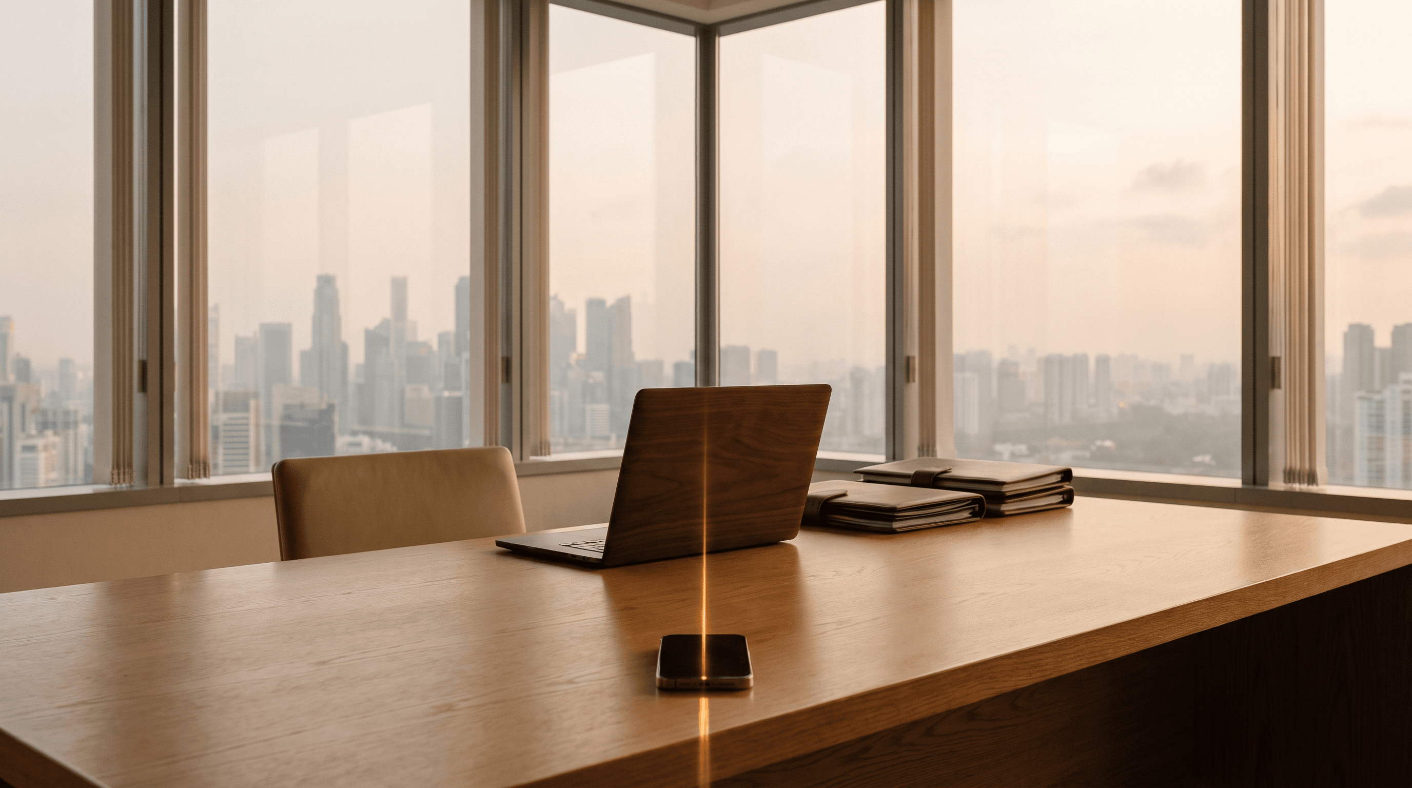 Generated PIAS advisory-desk scene